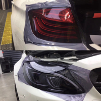 Film de protection contre la lumière automatique Ppf Tpu de haute qualité Films de phares de voiture Films de lampe gris clair