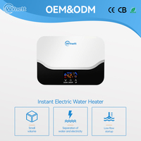 Chauffe-eau instantané électrique intelligent à faible consommation, personnalisé, pour cuisine, sous comptoir, sans réservoir, pour douche, type Geyser