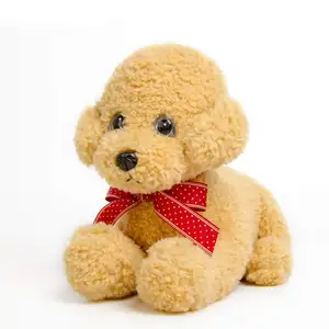 Cani seduti personalizzati animali di peluche bambole cuccioli simpatico barboncino peluche