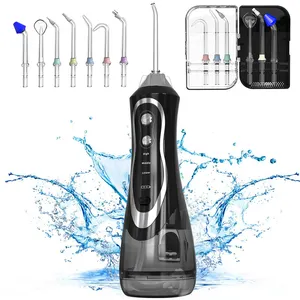 Draagbare Oplaadbare Mondverzorging Water Tandheelkundige Irrigator Holte Schoon Tand Schoonmaken Elektrische Water Flosser Tanden Reiniger