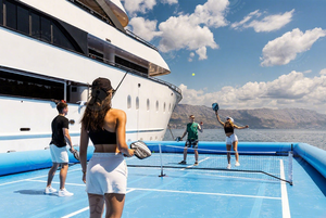 משחק ספורט מים pvc ספורט מים משטח פלטפורמה מכבש מגרש מתנפחים כדורעף מגרש כדורגל מתנפחים בית משפט מתנפחים - Product Image 6