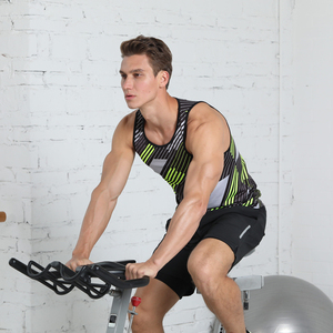 New arrival good quality dry fit fitness custom sport vest <span class=keywords><strong>gym</strong></span> for man - Product Image 5