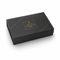 Individuell Bedruckte Luxus-Geschenkbox für Schokolade mit Magnetverschluss für Feiertagsverpackungen vom Hersteller