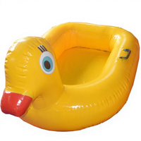 Toboggan Gonflable Flottant Double Usage pour Parc Aquatique, Matériau PVC, Garantie 2 Ans, Taille Personnalisable, Capacité 100kg, Plage