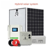 Kit Completo de Energía Solar Fuera de la Red de Fábrica, 5KW 10KW 15KW 20KW, Sistema de Generación de Energía de Alta Eficiencia, Batería de Litio LFP