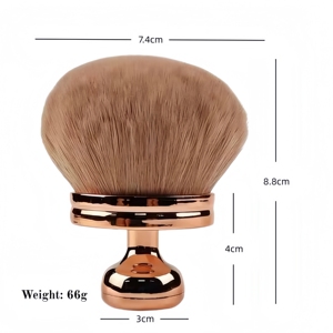 Brocha Extra Grande para Autobronceador, Brocha Profesional Kabuki para Polvo y Base <span class=keywords><strong>de</strong></span> Maquillaje, Brocha para Bronceador y Autobronceador para Rostro y Cuerpo - Product Image 6