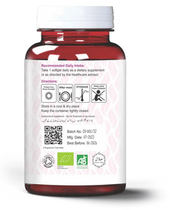 Complément alimentaire Collagène avec Biotine et Vitamine C en gélules, 30 unités, pour cheveux, peau et ongles - Product Image 3