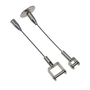 Varillas de Acero Galvanizado Ajustables de Alto Contenido de Carbono, Varilla de Soporte para Colgar, Soporte de Inserción para Construcción de Plataformas, Clip para Vidrio, Cuerda - Product Image 4