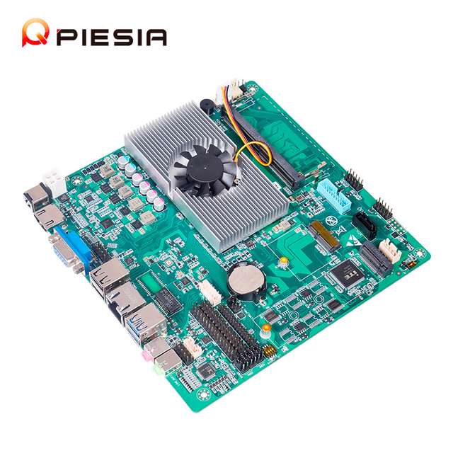 Piesia 12th Gen N100 N150 Mini ITX Motherboard 2 Lan 6*Com 1*DDR5 Payment Kiosk X86 Industrial All in One Panel Pc Motherboard
