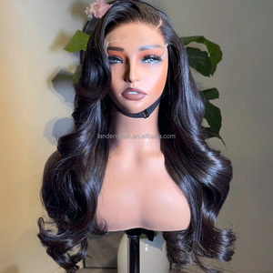 Trung/Side phần mật độ cao nguyên chưa qua chế biến tóc con người glueless 5X5 HD ren đóng cửa 100% Việt cơ thể sóng tóc giả - Product Image 3