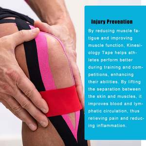 Bande Kinesiologique Imperméable Baiyuheng, Directement de l'Usine, Bande Kinesiologique Imperméable Personnalisée, Sécurité Sportive, <span class=keywords><strong>Thérapie</strong></span> Kin - Product Image 5