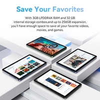 Dropshipping Déverrouillage Facial Android 13 UMIDIGI G3 Tab 4G Tablet PC Support Nano SIM Card 10.1 Inch Tablet PC, 3GB + 32GB