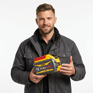 สำหรับแบตเตอรี่ DEWALT DCB612 12.0Ah FLEXVOLT 20V/60V MAX <span class=keywords><strong>21700</strong></span> เซลล์ พร้อมไฟ LED แสดงสถานะแบตเตอรี่ - Product Image 4