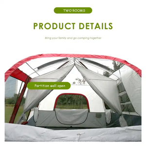 Tente de camping automatique à ouverture rapide pour 4 à 6 personnes, type ressort, livraison rapide - Product Image 4