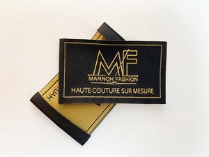 Hải quân màu xanh dệt may Nhãn-số lượng lớn Bán buôn giá cả phải chăng t-shirt cổ thẻ cho quần áo xây dựng thương hiệu - Product Image 6