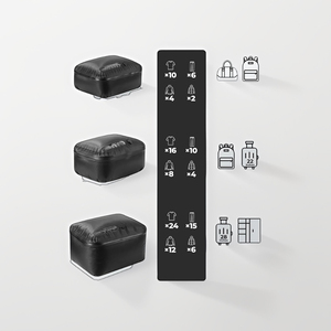 Bomba <span class=keywords><strong>de</strong></span> Aire Portátil Inalámbrica, Inflador/Desinflador Eléctrico <span class=keywords><strong>de</strong></span> Alta Eficiencia, Compatible con Todas las <span class=keywords><strong>Bolsas</strong></span> <span class=keywords><strong>de</strong></span> Almacenamiento al Vacío - Product Image 5