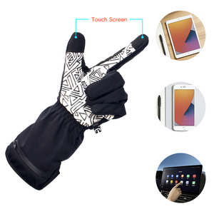 Gants <span class=keywords><strong>de</strong></span> <span class=keywords><strong>ski</strong></span> d'hiver personnalisés, gants chauffants élégants pour l'équitation, chauffe-mains, gants chauffants pour la neige, rechargeables - Product Image 4