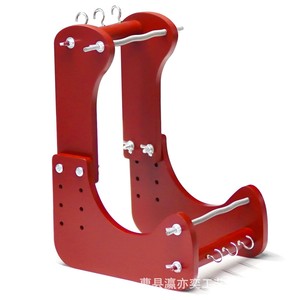 Adjustable Wooden <b>Bead</b> Weaver For <b>Bracelet</b> <b>Making</b> With Hooks And Rods Rectangle Shape Jewelry <b>Making</b> Supplies <b>Kit</b> - Product Image 1