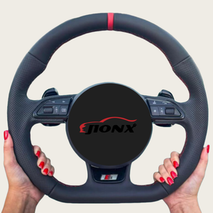 Pour <span class=keywords><strong>Audi</strong></span> B9 A3 A4 A5 RS3 RS4 RS5 S3 <span class=keywords><strong>S4</strong></span> S5 A6 A8 Q5 Q7 R8 TT Mk2 Mk3 8N RS TT R8 S6 RS7 B8.5 B8 Volant de voiture - Product Image 6