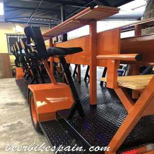 Bicicleta de Cerveza Móvil de Cuatro Ruedas para Turismo, Bicicleta de Fiesta, Aleación de Aluminio, Actividad Grupal, Bicicleta de Cerveza Eléctrica para Turistas - Product Image 4