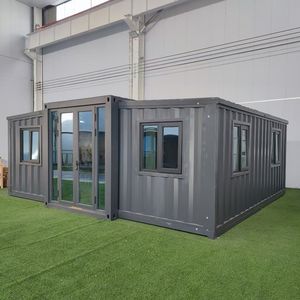 Casa modular prefabricada moderna de 20 pies y 40 pies, casa móvil de acero lista para usar, casa contenedor para dormitorio/apartamento, Panel sándwich - Product Image 2