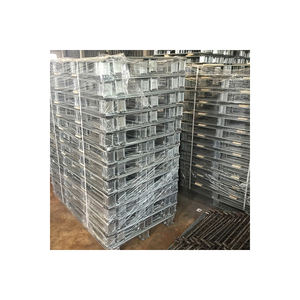 Personalizzabile resistente 1200X800 acciaio zincato agricoltura <span class=keywords><strong>Europallet</strong></span> unico affrontato magazzino industriale Pallet piano per - Product Image 4