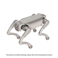 Robot chien quadrupède D1 Ultra, protection IP54, charge utile de 5 kg, pour patrouille autonome, automatisation d'usine, inspection d'entrepôt