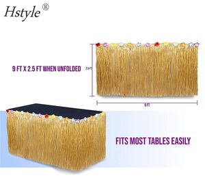 Decorazioni per <span class=keywords><strong>Feste</strong></span> Luau/Articoli per <span class=keywords><strong>Feste</strong></span> Moana, 36x Ghirlande Hawaiane Floreali, Foglie Tropicali e Gonna in Erba per Tavolo Buffet SD764 - Product Image 3