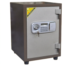 WELKO Electric Digital Key <b>Lock</b> Fireproof Deposit <b>Safe</b> <b>Box</b> for Business-80S EV GOLD Gray - Product Image 1