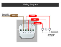 Oferta Especial LANBON Serie L10Q Tuya Zigbee Interruptor de Luz Inteligente de 1/2/3 Botones para Uso Doméstico, No Requiere Neutro, Interruptor de Pared Inalámbrico