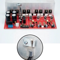Amplificateur de voiture AD-700 350W + 350W avec subwoofer métallique, module d'amplificateur de puissance 2.0 canaux, haut-parleur actif