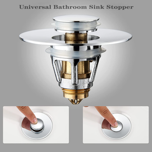 Universal Bathroom <strong>Sink</strong> Pop up <strong>Sink</strong> <strong>Plug</strong> Replacement Drain Stopper Strainer - Product Image 2
