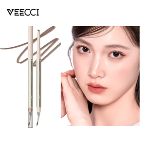 Precio al por mayor VEECCI, lápiz delineador de ojos en gel de gran capacidad, resistente al agua, anti-manchas, delineador de ojos de doble punta, natural para principiantes - Product Image 5