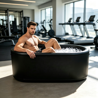 Baignoire à glace gonflable portable pour bain froid et récupération après l'exercice