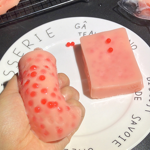 ของเล่นบีบคลายเครียด, บีบสิวเสี้ยน, สิวอักเสบ, ของเล่นแกล้งคนเพื่อคลายเครียด, ถุงเหนียวตลกๆ, ของเล่นสำหรับผู้ที่ชอบทำซ้ำๆ จนกลายเป็นนิสัย - Product Image 4