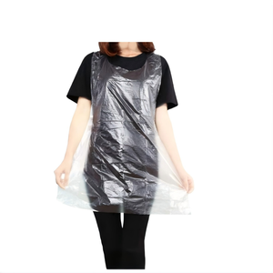 Delantales desechables Huamaohengchun (paquete de 50), delantal de plástico para pintar, cocinar, tareas domésticas, picnic, etc. - Product Image 1