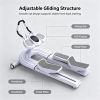 Nueva Máquina de Ejercicios Plegable Antideslizante de Material ABS, Ajustable, Mecánica, para Fisicoculturismo, Entrenamiento de Core, Uso Doméstico