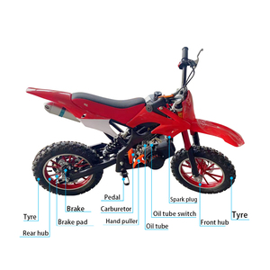 Motocicleta Todoterreno de Gasolina para Niños, Mini Motocross de Alto Rendimiento, 49cc, en Stock - Product Image 5