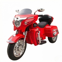 Moto électrique pour enfants à 3 roues, alimentée par batterie, en plastique, pour les 3-10 ans, certifiée CE, grande taille