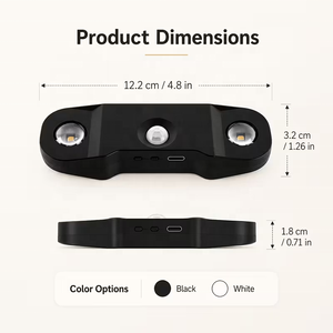 Rechargeable motion-sensing LED lamp, with three color temperatures + RGB color change, dimmable, suitable for bedrooms - Product Image 2