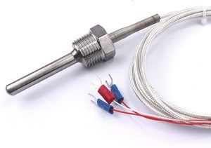 Cảm biến nhiệt độ cặp nhiệt điện NPT1/4 G1/4 Thread PT100, cảm biến nhiệt độ Pt1000, đầu dò RTD - Product Image 5