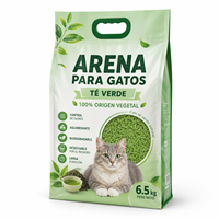 Sac d'emballage pour litière pour chat en nylon de 6,5 kg avec soufflet latéral sous vide et poignée en plastique, impression personnalisée