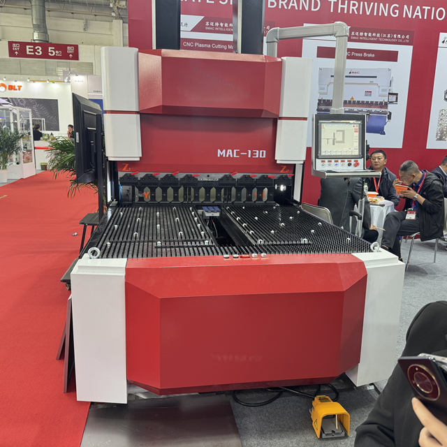 Automatic CNC Panel Bender Center Low Maintenance Stainless Steel Aluminum and PVC Sheet Metal with Motor Core Components