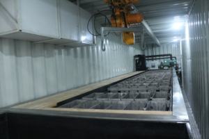 सीधे तौर पर 3 टन नमक पानी ब्लॉक बर्फ संयंत्र औद्योगिक 1000 किलोग्राम बर्फ की भंडारण क्षमता इंजन मोटर गियर कोर घटकों के साथ - Product Image 3