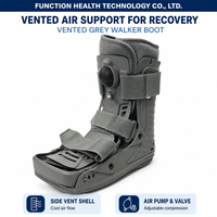 Botte pneumatique gonflable F4212 Air Walker à coque intégrale pour la récupération des fractures de la cheville et des fractures de fatigue
