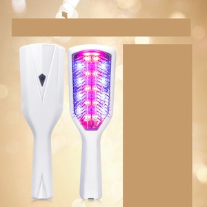 Nuevo Peine de Masaje Eléctrico con Vibración y Luz Roja, Herramienta de Relajación del Cuero Cabelludo para el Cuidado del Cabello, Instrumento de Salud y Belleza Personal - Product Image 2