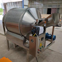 Mélangeur de poudres chimiques et d'épices à café automatique de haute qualité, machine de mélange à tambour rotatif