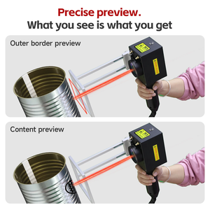 Nouvelle machine de marquage laser à fibre 2-en-1 portable de bureau, imprimante laser portable AI/DWG pour métal, plastique, or, argent, bijoux - Product Image 5