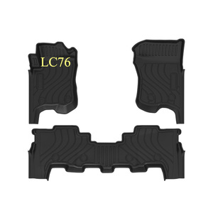 Alfombrillas de Coche 3D de Lujo en TPE, Alfombra Impermeable para SUV, Protector de Piso, Alfombrilla de Carga para Toyota <span class=keywords><strong>Land</strong></span> <span class=keywords><strong>Cruiser</strong></span> 71 76 <span class=keywords><strong>78</strong></span> 79, Cubierta para Maletero - Product Image 2