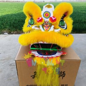 Accessoires de danse du lion de la culture traditionnelle chinoise avec plusieurs couleurs au choix parmi des têtes de lion en laine de haute qualité - Product Image 5